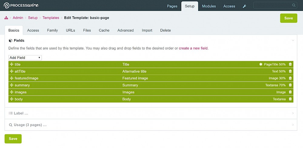 Adding altTitle field to basic-page template